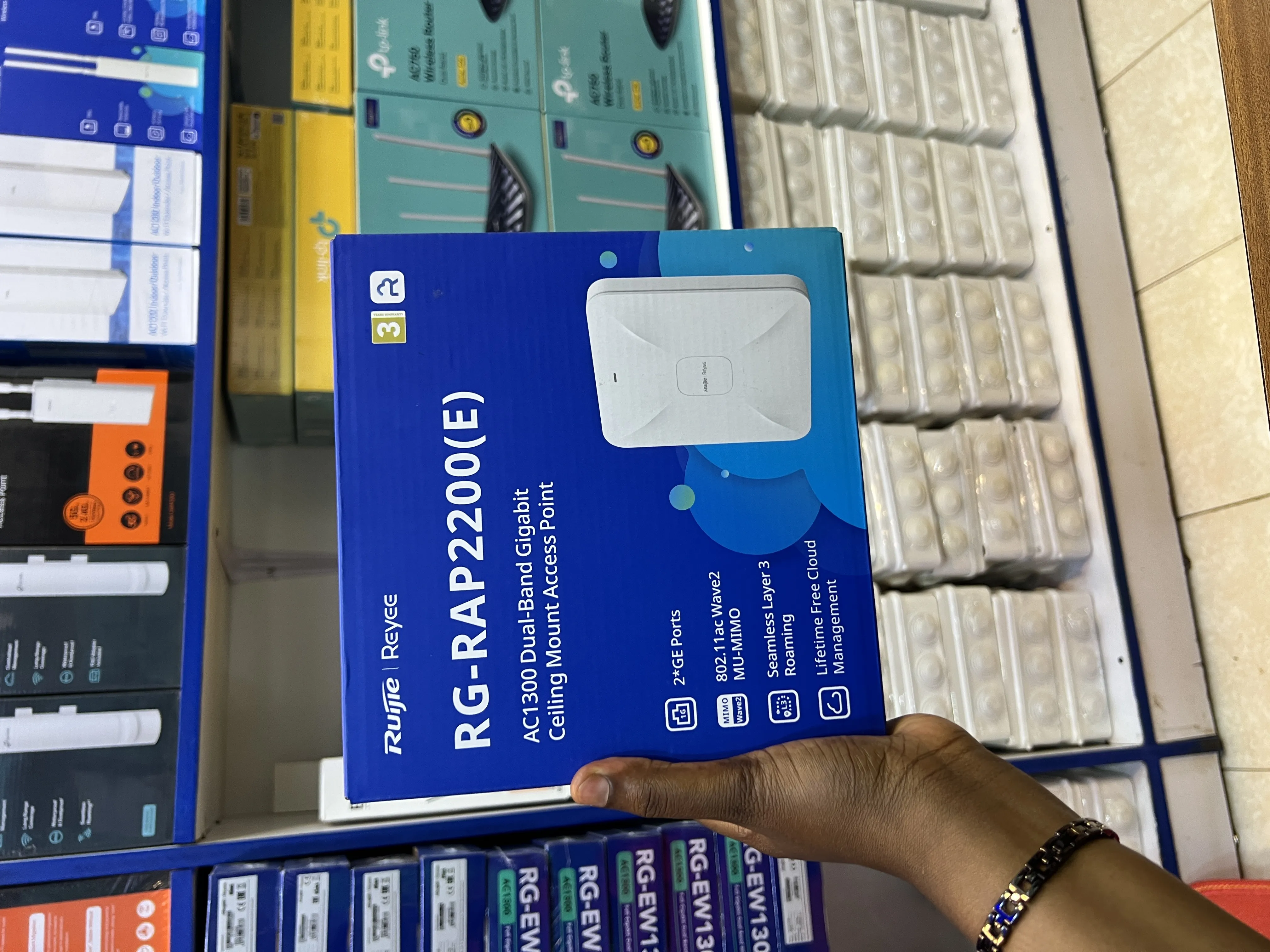 Ruijie RG-RAP2200(E) dual band gigabit access point
