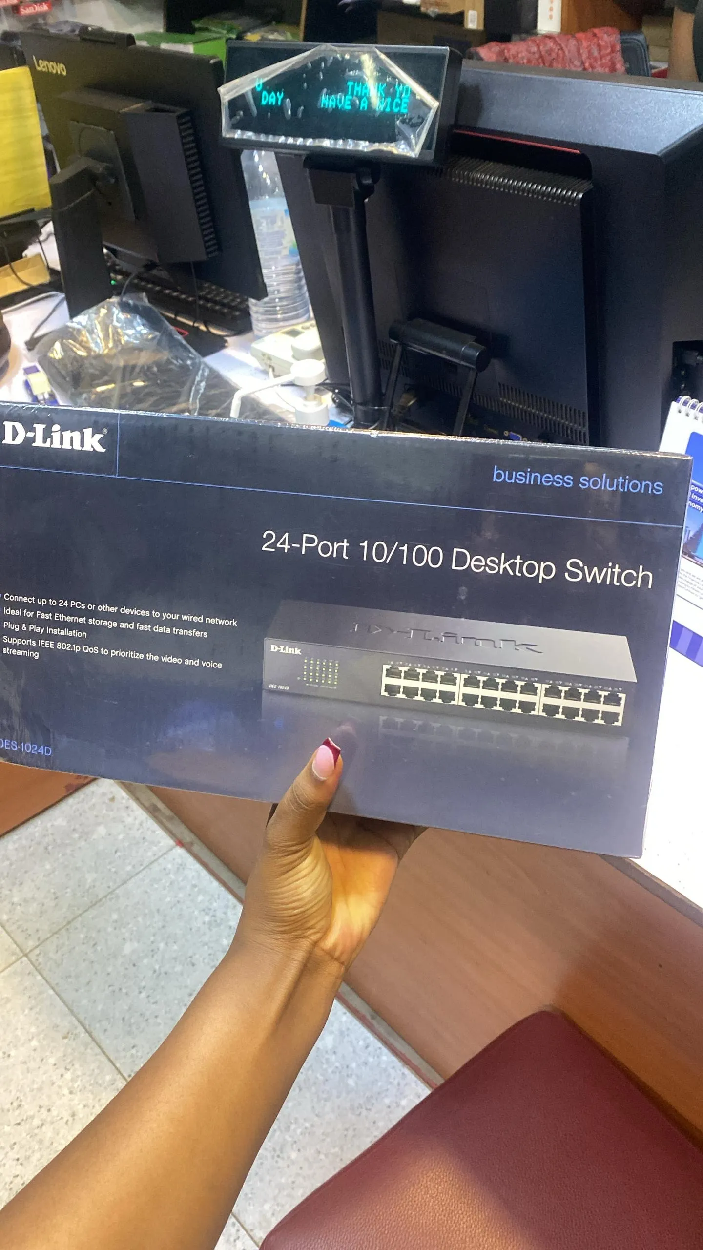Dlink 24port desktop switch