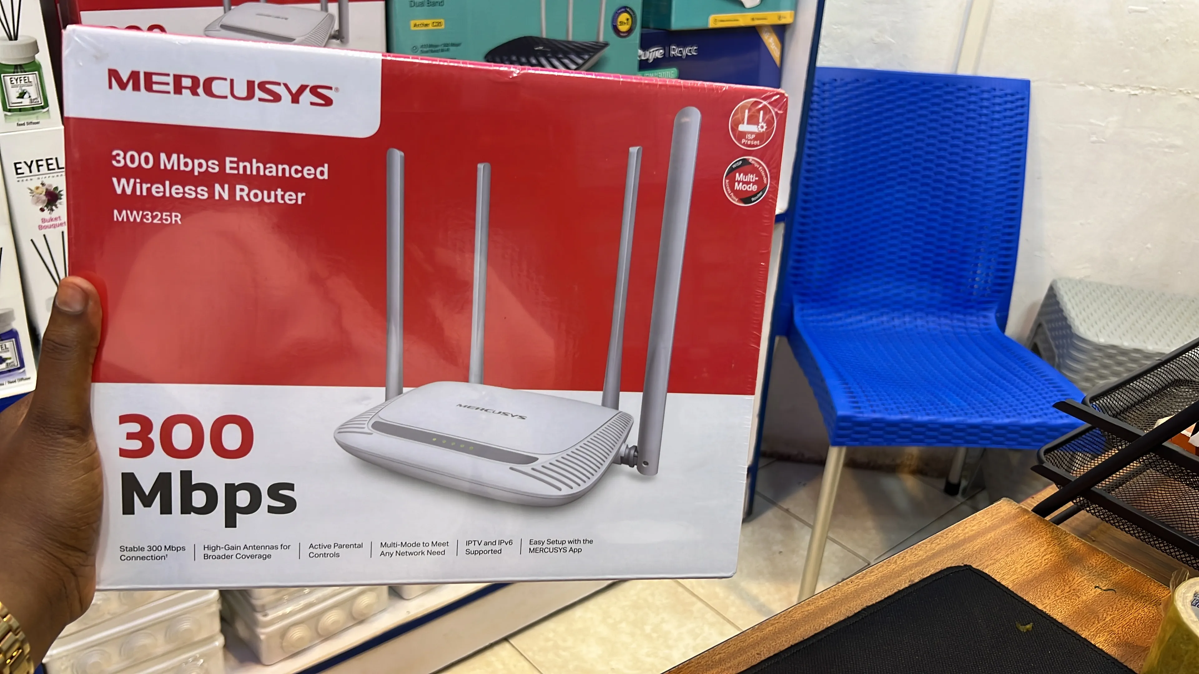 Mercusys 300mbps router 2.4ghz mw325R