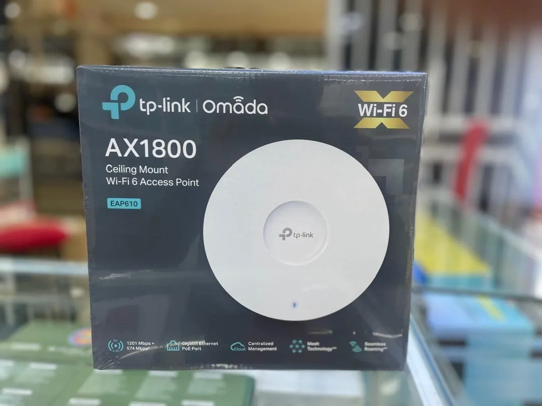 Tplink omada AX1800 ceiling mount wifi 6 access point EAP610